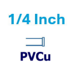 1/4 inch PVCu