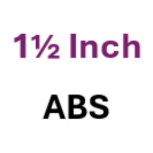 1 1/2 inch ABS