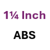 1 1/4 inch ABS (58)