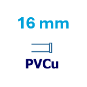 16 mm PVCu