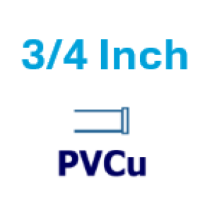 3/4 inch PVCu