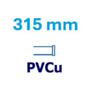 315 mm PVCu 315 mm PVCu