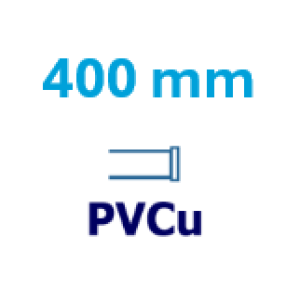 400 mm PVCu