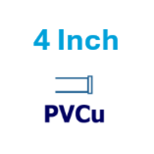 4 inch PVCu