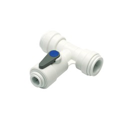 Acetal Angle Stop Valve 1/2 inch Tube OD x 1/4 inch Branch Acetal Angle Stop Valve 1/2 inch Tube OD x 1/4 inch Branch