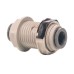 Bulkhead Connector 1/2 inch Tube OD