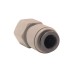 Female Adaptor 3/8 inch Tube OD x 1/4 FFL Thread