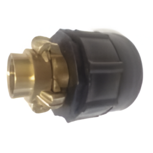 IBC Tank Connector - Female Buttress Thread - with Geka Type Quick Coupling and Female Thread Connector