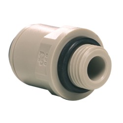 Straight Adaptor 1/4 inch Tube OD x 1/4 inch BSP Male Thread Straight Adaptor 1/4 inch Tube OD x 1/4 inch BSP Male Thread