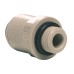 Straight Adaptor 1/4 inch Tube OD x 1/4 inch BSP Male Thread