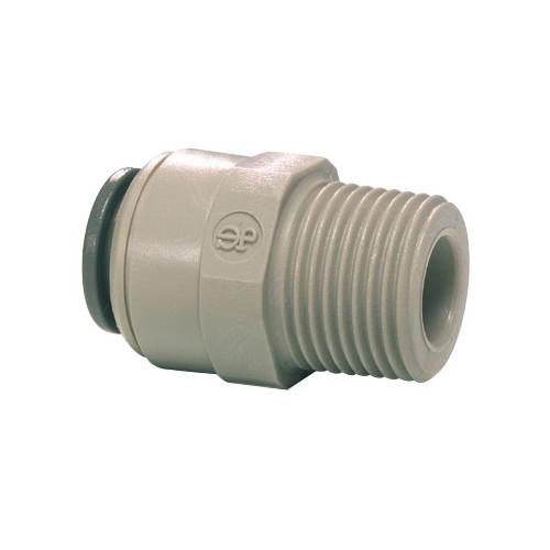 Straight Adaptor 1/2 inch Tube OD x 1/2 inch NPTF Male Thread