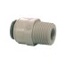 Straight Adaptor 1/2 inch Tube OD x 1/2 inch NPTF Male Thread