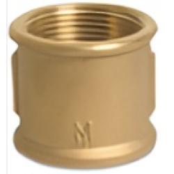 1 1/2" Brass Socket FxF 1 1/2" Brass Socket FxF
