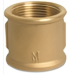 1" Brass Socket FxF