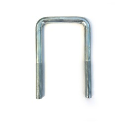 M8 Square Plated U Bolts 40mm Width x 100mm Length M8 Square Plated U Bolts 40mm Width x 100mm Length