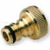 Brass Quick Threaded Tap Connector 1/2 inch BSP Female Brass Quick Threaded Tap Connector 1/2 inch BSP Female