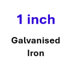 1 inch Galvanised