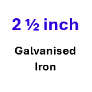 2 1/2 inch Galvanised