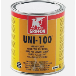 Griffon UNI 100 PVCu Cement 1 Litre Tub with Brush Griffon UNI 100 PVCu Cement 1 Litre Tub with Brush