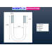M12 Round Electro-Plated U Bolts 40MM Width X 150MM Length M12 Round Electro-Plated U Bolts 40MM Width X 150MM Length