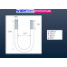 M12 Round Electro-Plated U Bolts 75MM Width X 200MM Length M12 Round Electro-Plated U Bolts 75MM Width X 200MM Length