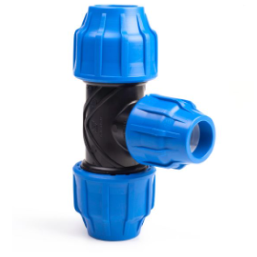 20mm x 25mm x 20mm PP Reducing Tees for MDPE Pipe 20mm x 25mm x 20mm PP Reducing Tees for MDPE Pipe