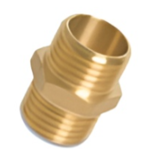1 1/2" Brass Nipple MxM