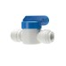 PP Shut Off Valve Connection 1/4 inch