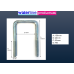 M8 Square Plated U Bolts 40mm Width x 150mm Length M8 Square Plated U Bolts 40mm Width x 150mm Length