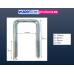 M10 Square Plated U Bolts 40mm Width x 120mm Length M10 Square Plated U Bolts 40mm Width x 120mm Length