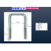 M8 Square Plated U Bolts 50mm Width x 100mm Length M8 Square Plated U Bolts 50mm Width x 100mm Length