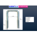 M8 Square Plated U Bolts 50mm Width x 120mm Length M8 Square Plated U Bolts 50mm Width x 120mm Length