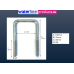 M8 Square Plated U Bolts 75mm Width x 150mm Length M8 Square Plated U Bolts 75mm Width x 150mm Length