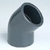 ABS 45° ELBOW 6"