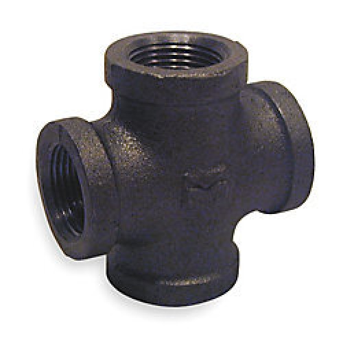 2" Black Iron Cross FxFxF 2" Black Iron Cross FxFxF