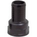 1 1/2 inch F Thread x 40mm Barb - Hose Tail Female Thread 1 1/2 inch F Thread x 40mm Barb - Hose Tail Female Thread
