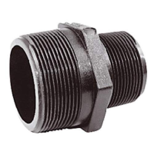1 1/2 inch M Thread - 1 1/4 M Thread - Reducer Nipple 1 1/2 inch M Thread - 1 1/4 M Thread - Reducer Nipple