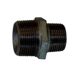 3/4 X 1/2" Black Iron Reducing Nipple