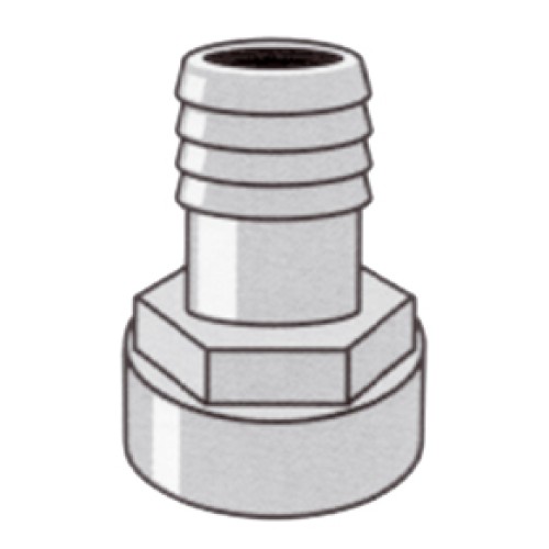 1/2" F Thread to 1/2" Barb Female Thread by Hose Barb 1/2" F Thread to 1/2" Barb Female Thread by Hose Barb