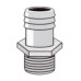 1 1/2" M Thread to 1 1/2" Barb Male Hose Barb