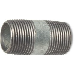 1" Galvanised Barrel Nipples MxM 1" Galvanised Barrel Nipples MxM