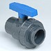 1" PVCu Single Union Ball Valve