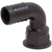1 F Thread to 30mm Barb - 90° 1 F Thread to 30mm Barb - 90°