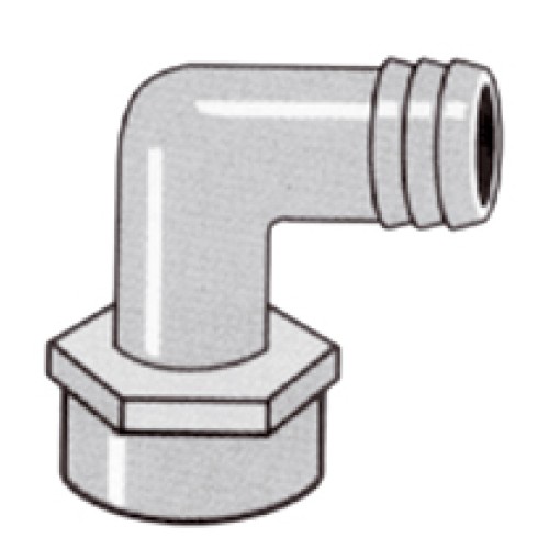 3/4" F Thread to 1/2" Barb Elbow-Female Thread to Barb 3/4" F Thread to 1/2" Barb Elbow-Female Thread to Barb