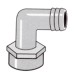 3/4" F Thread to 1/2" Barb Elbow-Female Thread to Barb 3/4" F Thread to 1/2" Barb Elbow-Female Thread to Barb
