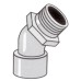 3/4" F Thread to 3/4" M Thread - Street Elbow 45 Degree 3/4" F Thread to 3/4" M Thread - Street Elbow 45 Degree