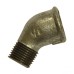 1.1/2" Galvanised Elbow 45 MxF 1.1/2" Galvanised Elbow 45 MxF