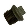 Black Iron Flanged Plugs (9)
