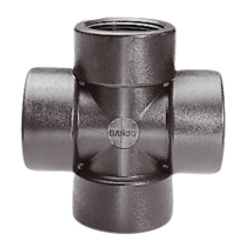 1 inch F Thread - Threaded Cross 1 inch F Thread - Threaded Cross