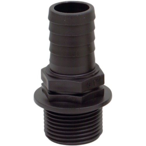 1 1/2 inch M Thread x 40mm Barb - Hose Tail Male Thread 1 1/2 inch M Thread x 40mm Barb - Hose Tail Male Thread